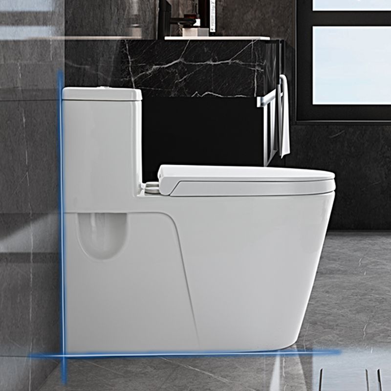 Floor Mounted Urine Toilet One Piece Toilet Modern Siphon Jet Porcelain Toilet