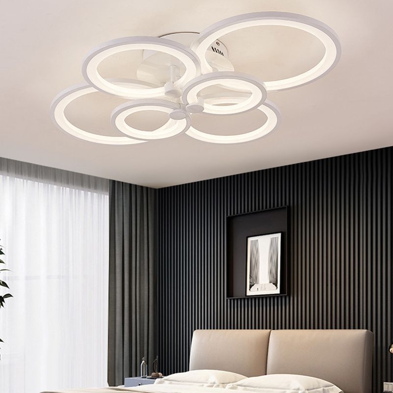 Luz de techo de estilo moderno Simplicidad Flush Mount Lighture para sala de estar