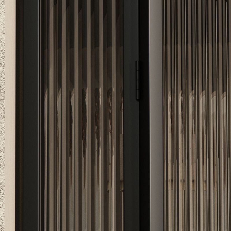 Metal Sideboard 63"H Modern Minimalist Home Corner Sideboard with Door