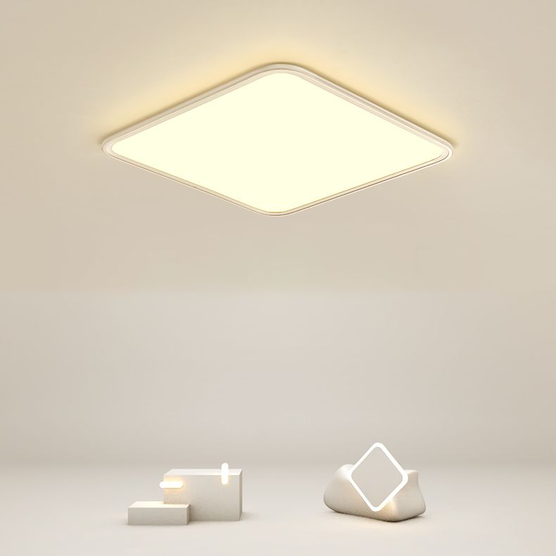 Lámparas de techo LED modernas, montaje empotrado cuadrado, para sala de estar y comedor
