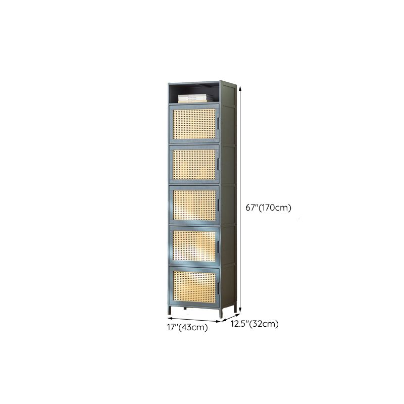 Modern Accent Cabinet with  Doors and Straight Legs for Living Room