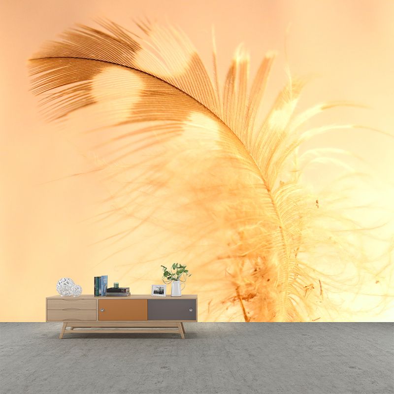 Photography Bird Feather Mural Eco-friendly Decorative Wallpaper Wall Decor