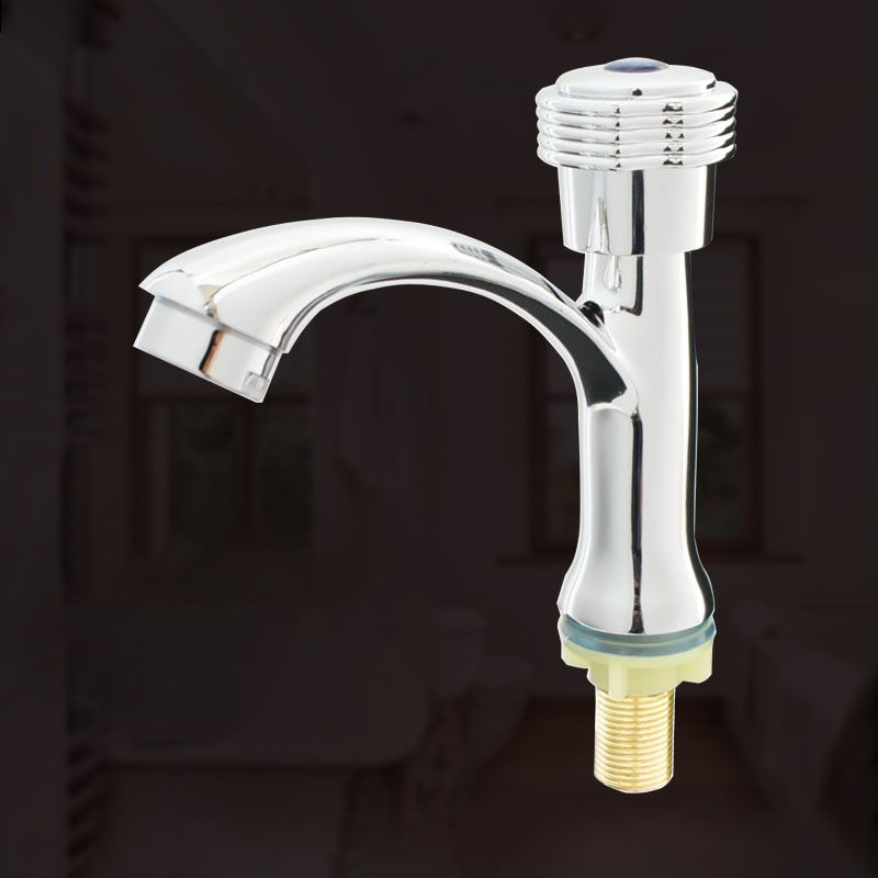 Modern Bathroom Faucet Chrome Knob Handle with Water Hose Vessel Sink Faucet