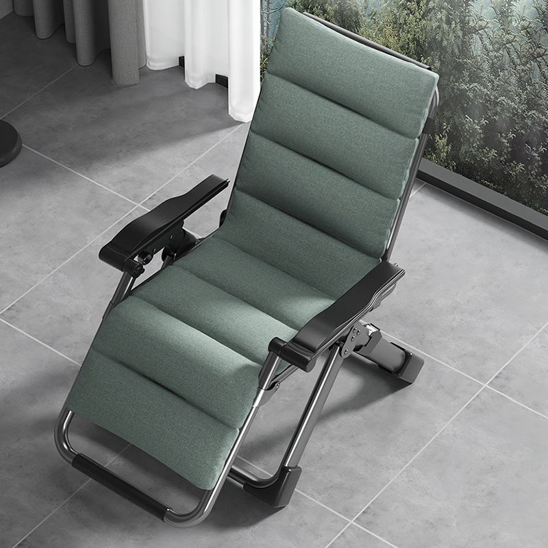 Polyester Blend Standard Recliner With Cup Holders and Legs for Bedroom