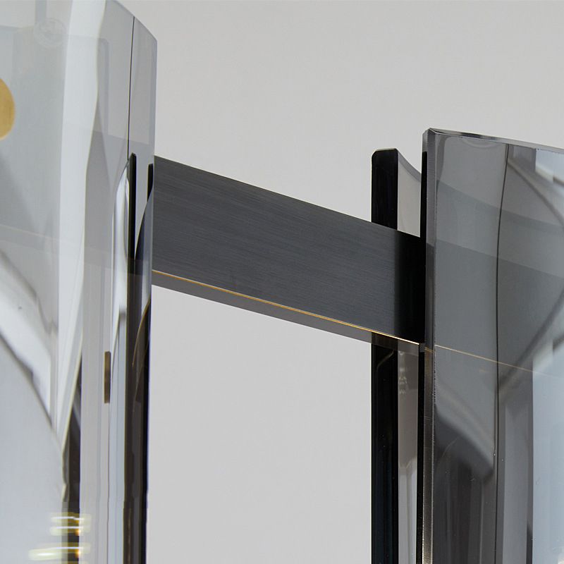 Glass Rectangle Island Light Fixtures Modern Multiple-Light Island Pendant