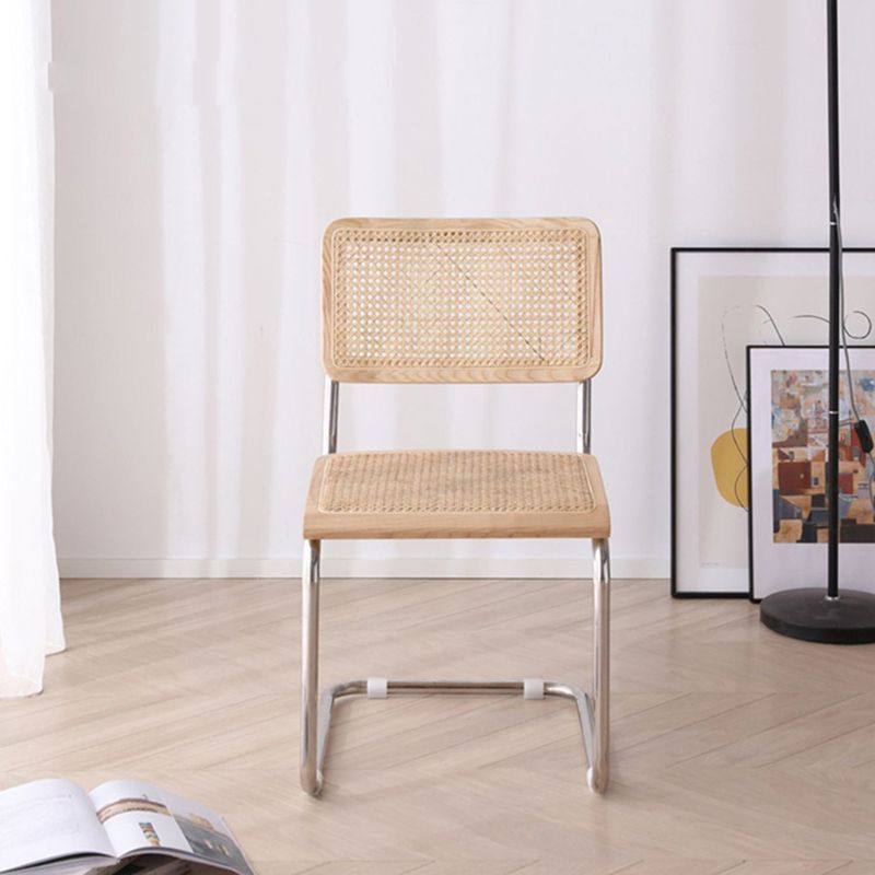 Contemporary Side Chair Open Back Dining Room Chair for Kitchen