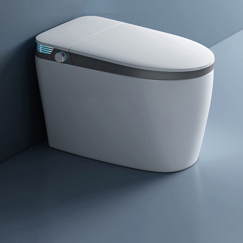 Modern Floor Mounted Urine Toilet White Siphon Jet Toilet Bowl with Toilet Seat
