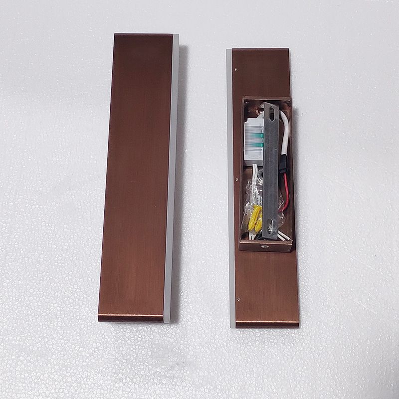 Nordic Style Aluminum Wall Light Rotatable Rectangle LED Wall Lamp for Living Room