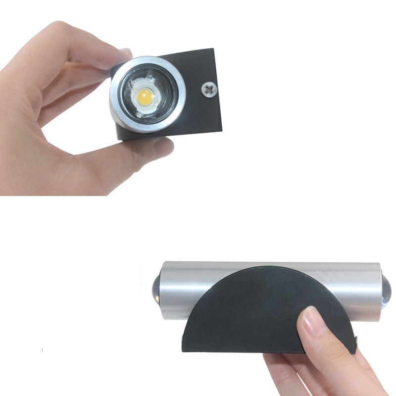 Modern Cylinder Up and Down LED Wall Sconce Metal Sconce Lights