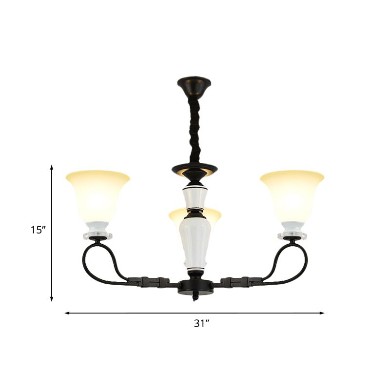 3/6 têtes PENDANT CHANDELIER RETRO CHAMBRE LUMINE PROSD