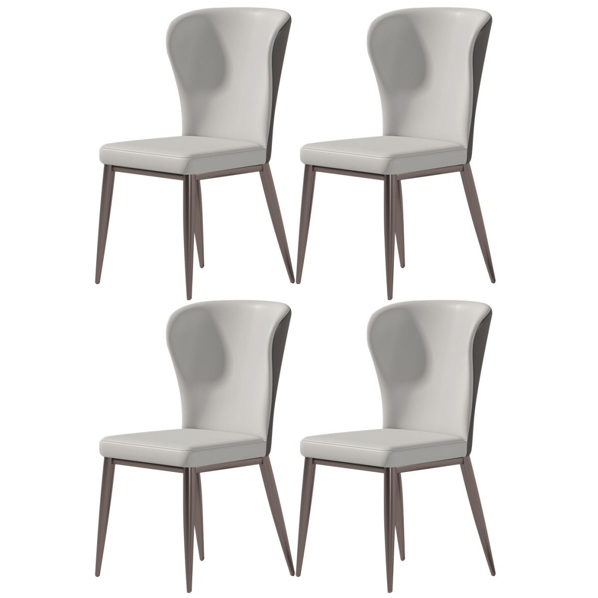 Nordic Style 1/4/5/7 Pieces Dining Set Sintered Stone Dining Table Set with Metal Legs