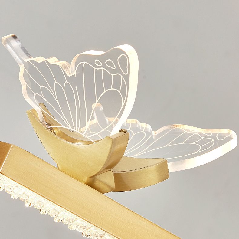 Licht extravaganter Stil linearer LED -Waschtischbeleuchtung Acryl -Eitelkeitslicht