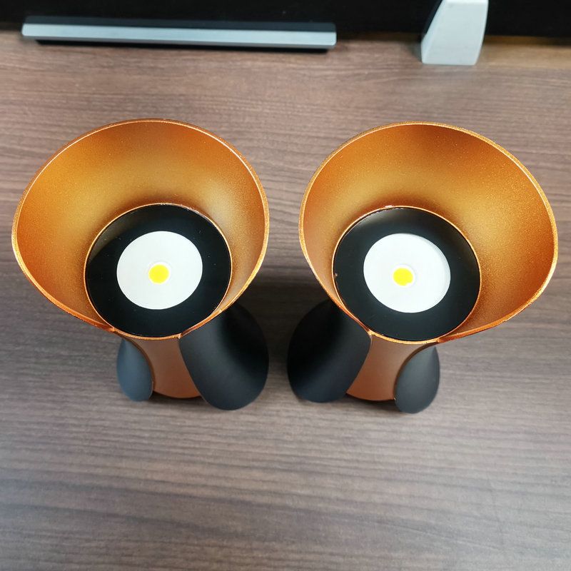 Curl Shape Wall Light Modern Style Metal 1 Light Wall Lamp for Outdoor