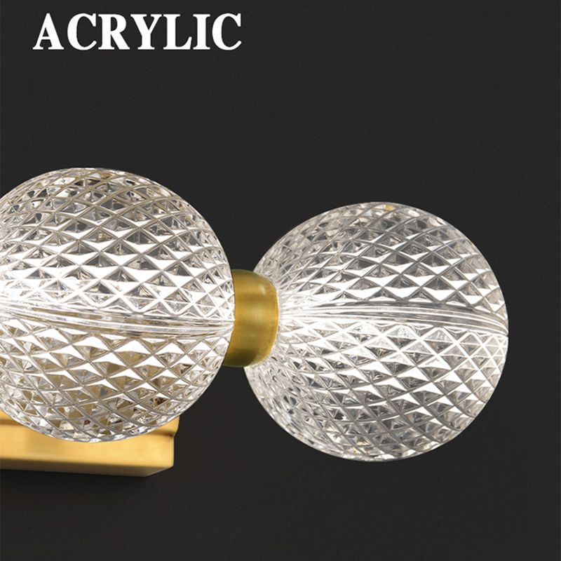 American Light Extravagant Style Vanity Light Fixture Copper Vanity Light