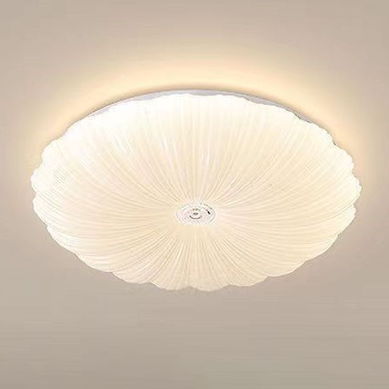 Round LED Ceiling Light Modern Ceiling Mount Light with Acrylic Shade for Kid's Room