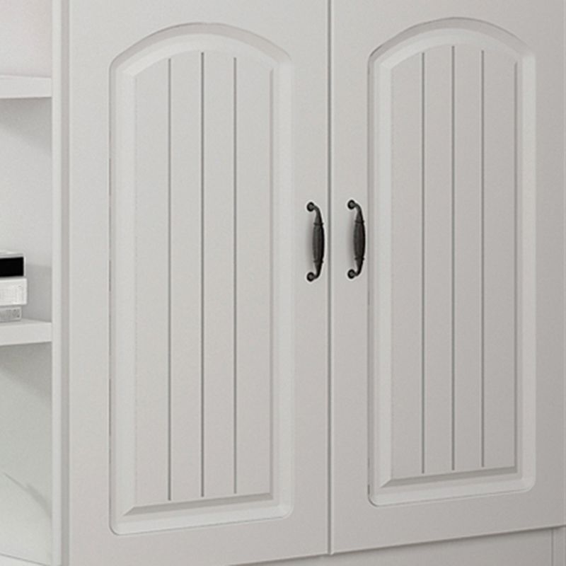Modern Cabinet Water Resistant Wood Accent Cabinet with Doors