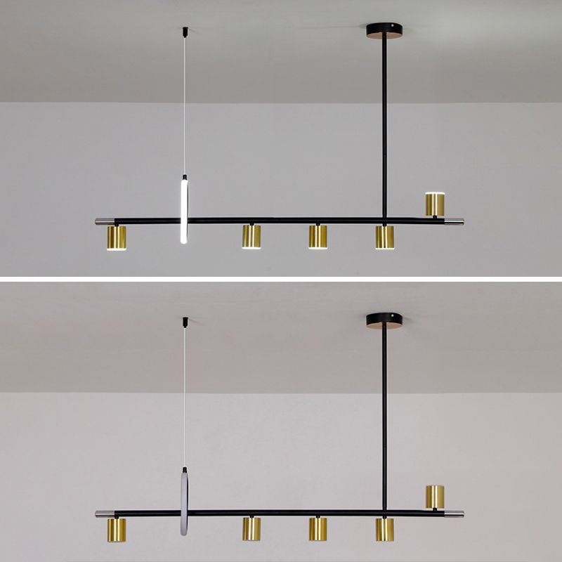 Minimalist Style Long Strip LED Island Light Modern Home Decorative Lighting Fixture
