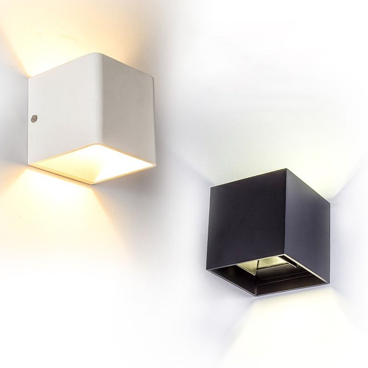 2 LA LIGHTS ALIMENTO MOTORE MONTRIO MONTO MOTORE MODERNO FISSATO DELLA SCONCE GEOMETRICA