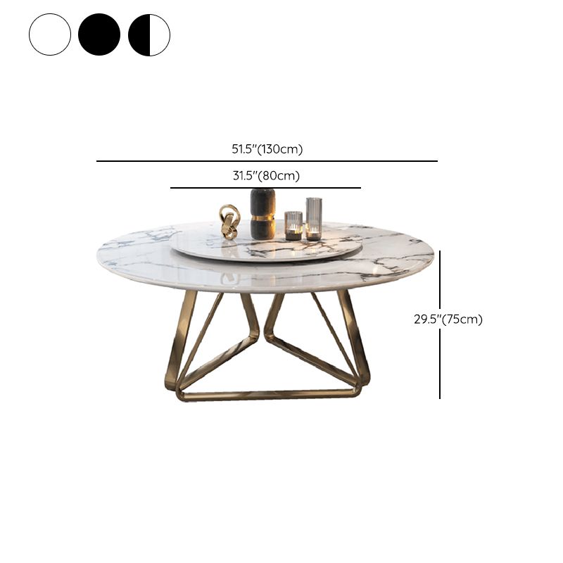 Traditional Luxury Dining Table Round Dining Table for Dinner Room