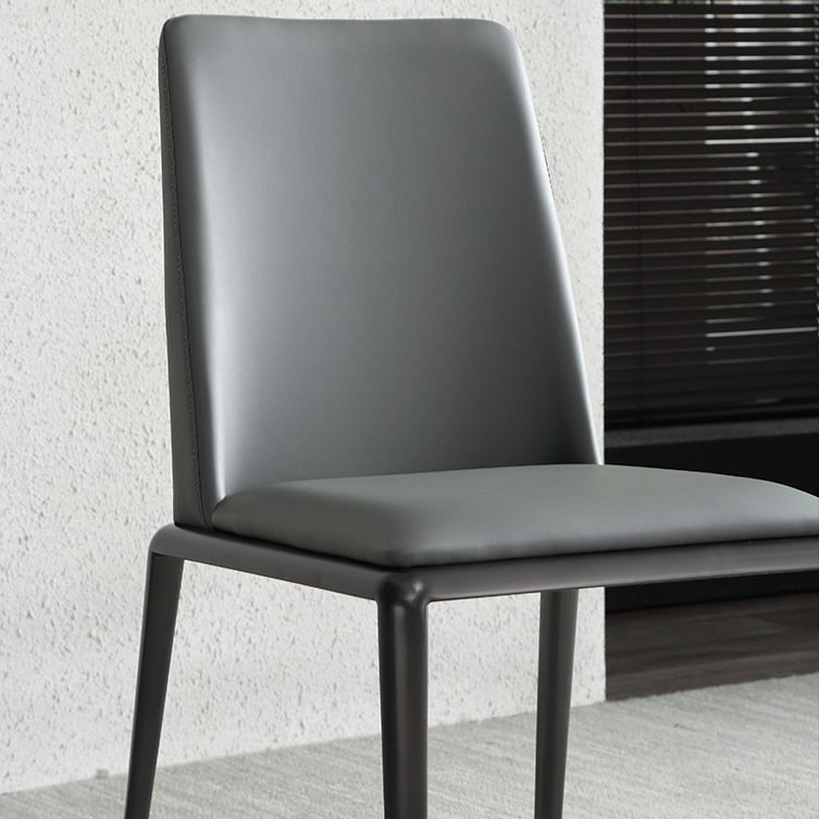 Upholstered Bar Stools Low Back Dining Stools with Metal Base