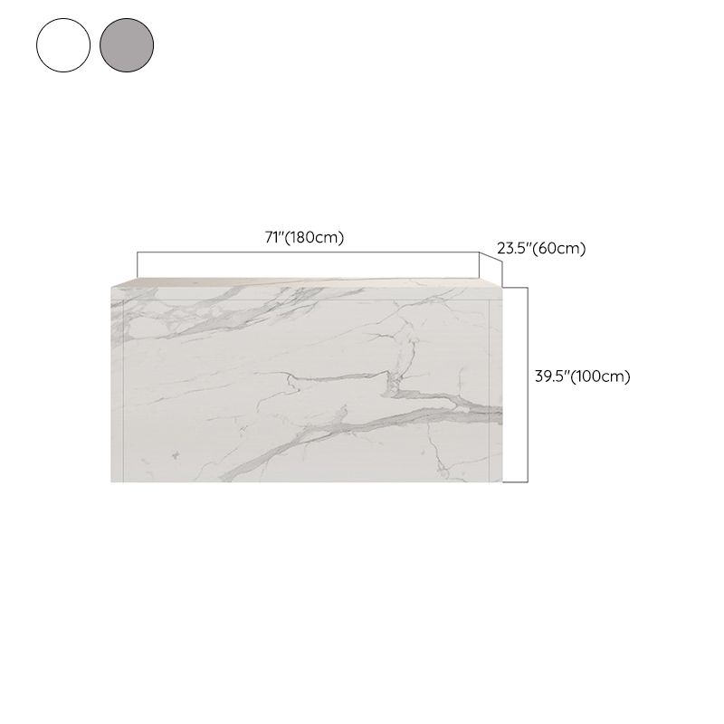 1/2/3 Pieces Pub Table Set Contemporary Rectangular Table and Stool Set