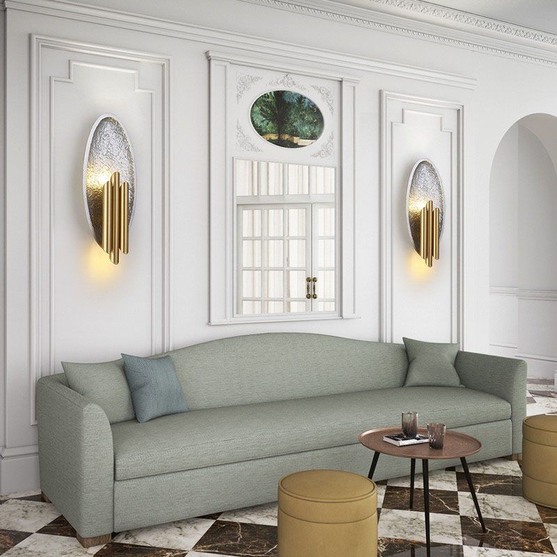 Contemporary Metal Wall Mount Lamp Wall Lighting Fixture for Living Room