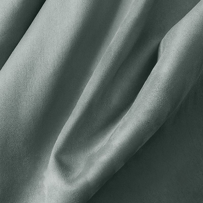 Nordic Upholstered Sleeper Sofa Pillow Top Arm Sofa Bed in Green