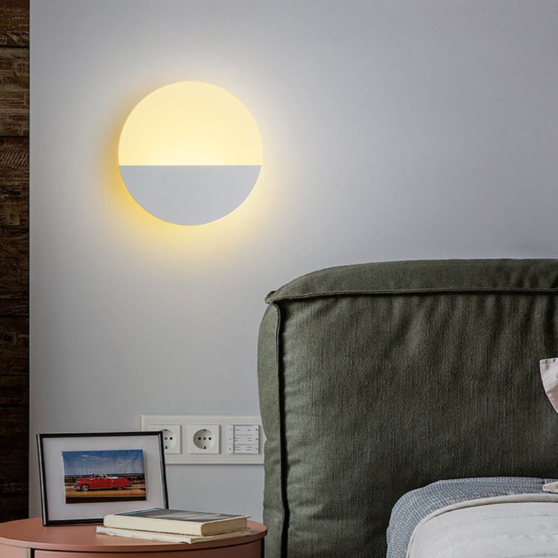 1 Light Geometric Wall Mounted Light Contemporary Acrylic Wall Lighting Fixtures