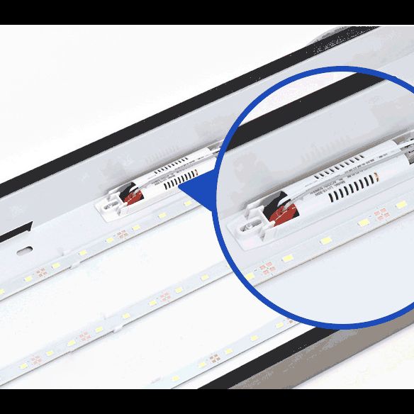 Lámpara colgante redonda negra 1 ligera lámpara de colgación de metal LED minimalista moderna para la oficina