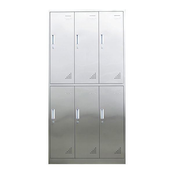 Metal Industrial Cabinet for Bathroom Steel Storage Cabinet with Hinged Door