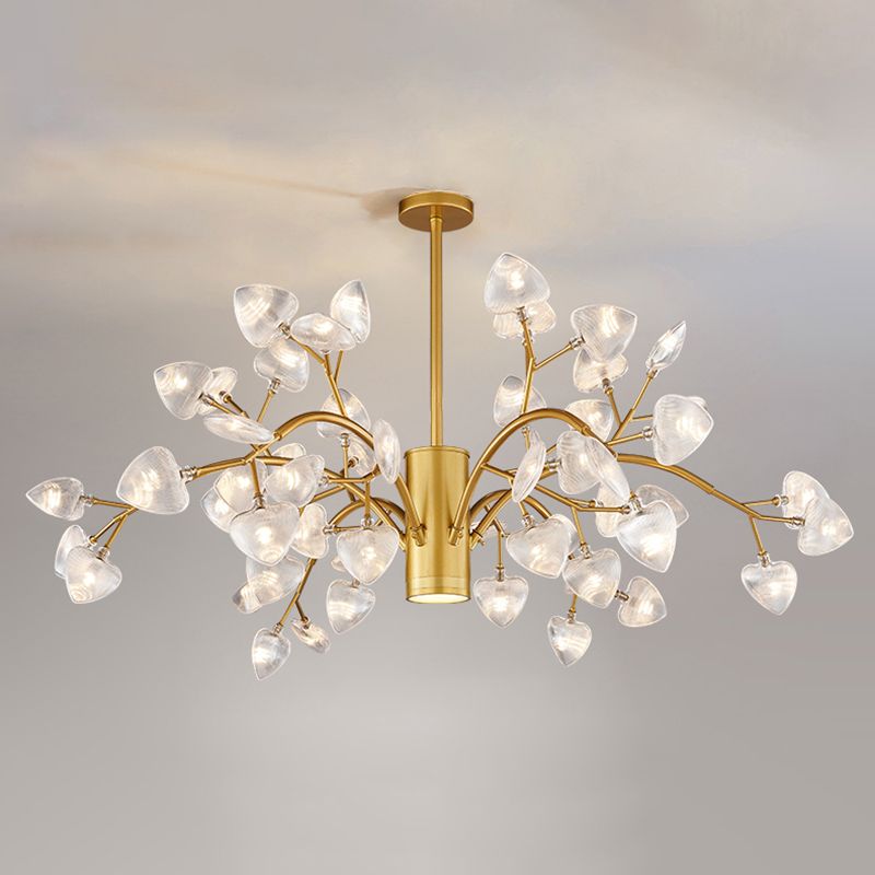 Forma di filiale in metallo lampadario moderno in stile moderno lampada appesa per negozio