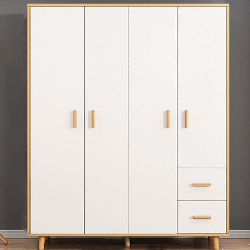 Rectangular Wardrobe Cabinet Modern Simple Wooden Wardrobe Cabinet
