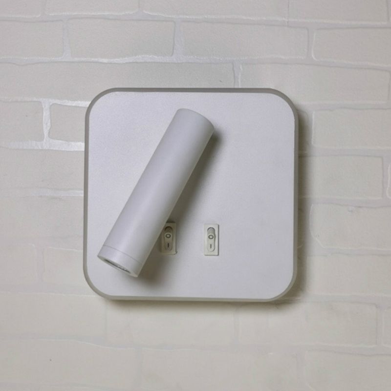 Lámpara de pared de lectura de estilo minimalista moderno 2 luces 2 luces de lectura de la pared