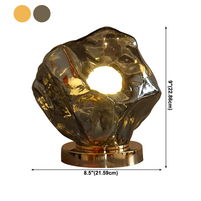 Modern Desk Lamp Glass Table Lighting Fixture for Study Bedroom Sitting Room