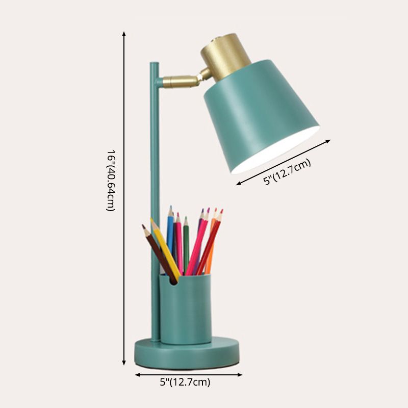 Macaron Tapered Study Lamp Metall 1-Licht