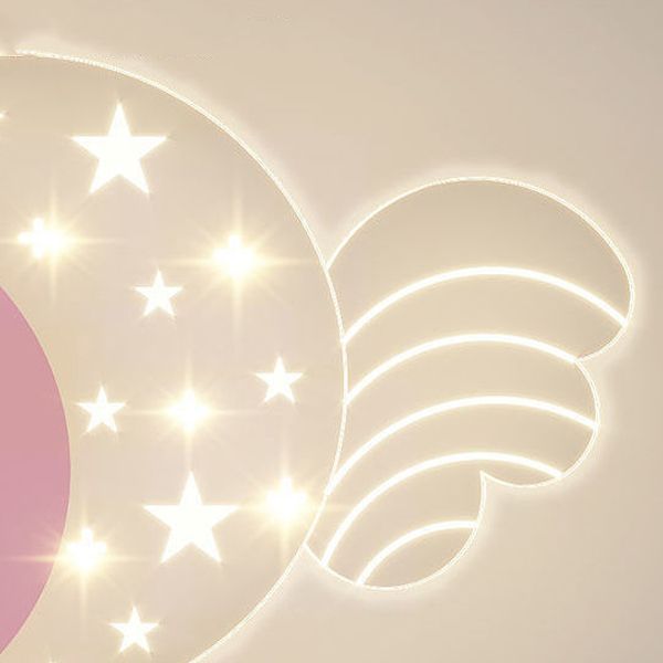 Lampade a parete geometrica in stile contemporaneo 1 metallo 1 lampada a LED LAD