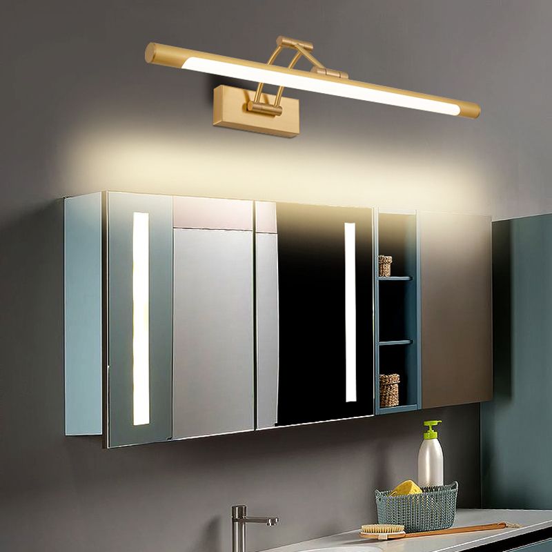 Luce stravagante in stile stravagante luce vanità lineare luce rame vanità