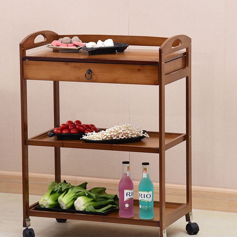 Modern Prep Table Open Storage Dining Room Rectangular Prep Table