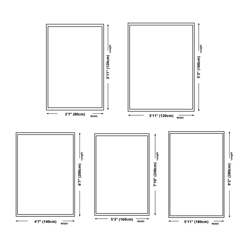 Fancy Modern Rug Plant Pattern Polyester Area Rug Stain Resistant Area Carpet for Home Decor