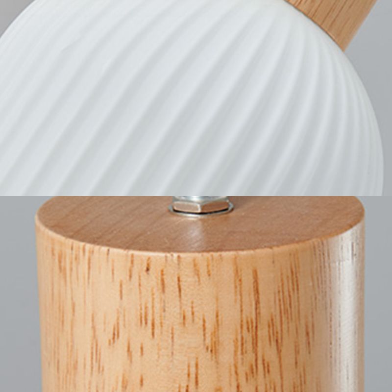 Weiße Glas Einfachheit hängend hängendes Einzelbulb Messing Esszimmer Suspension Anhänger