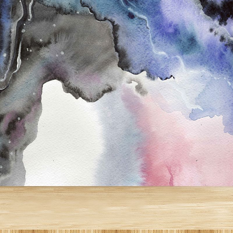 Non-Woven Decorative Wall Mural Modern Abstract Pattern Wall Covering, Custom Printed