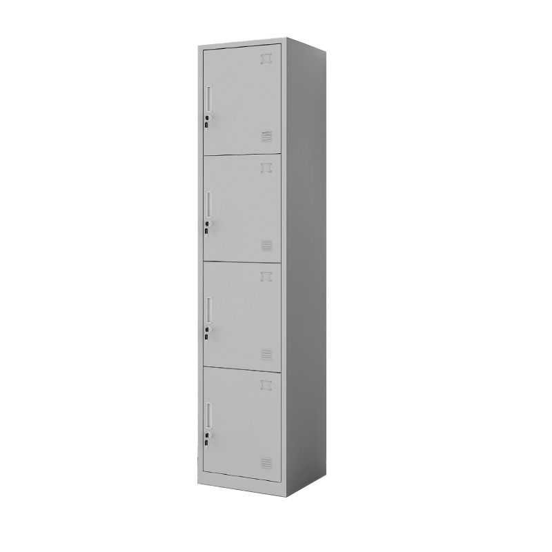 Steel Contemporary Wardrobe Closet Hinged Wardrobe Armoire for Home