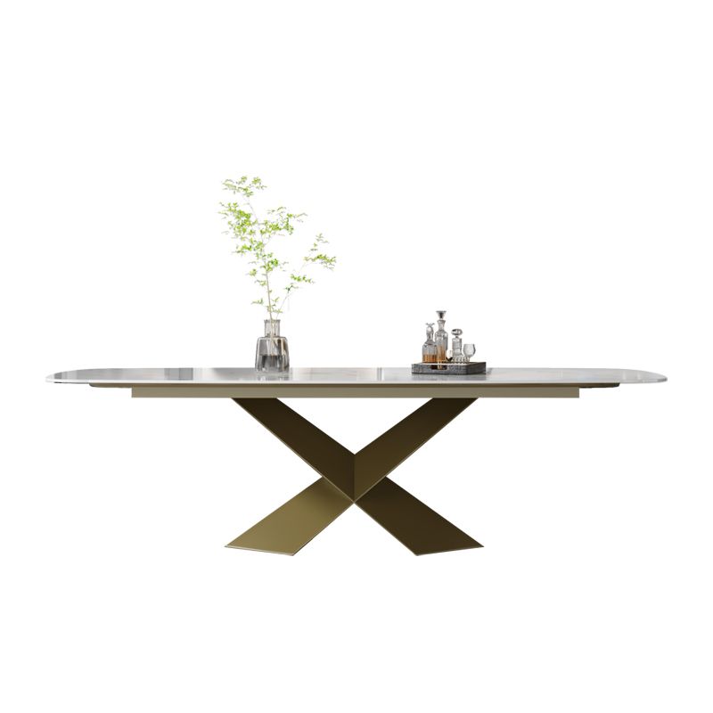 Rectangle Dining Table Sintered Stone Dining Table for Dining Room