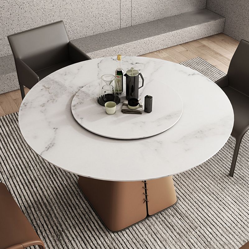 Modern 1/3/5 Pieces Dining Set Rectangle White Dining Table Set for Home Use