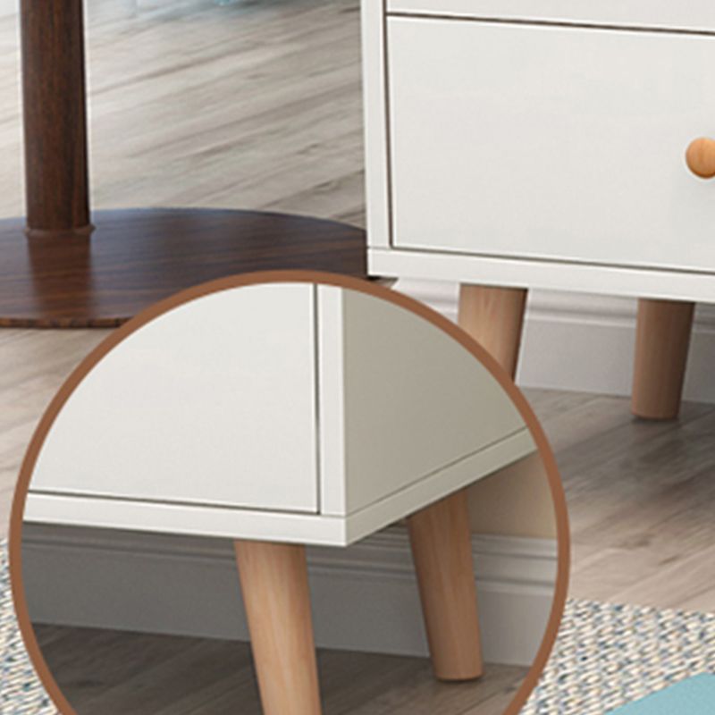 Wood Rectangle Accent Chest with Straight Legs Chest 15.74" Wide