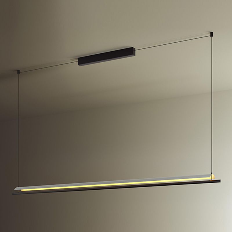 Restruction de lampes suspendues de l'île moderne Restaurant des luminaires suspendus avec de l'ombre en métal