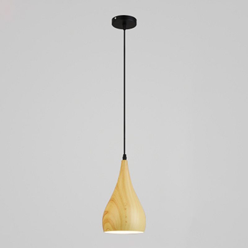 Nordic Style Aluminum Pendant Light Geometry Grain Bulb Ceiling Lamp for Bedroom