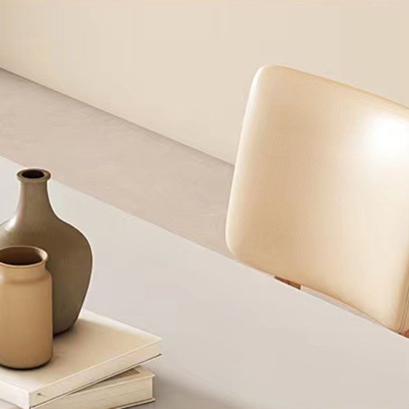 Modern 1/2/5/7 Pieces Dining Furniture Stone Rectangle Dining Chairs Set in White