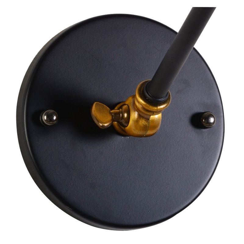 Glass Geometric Shade Wall Lighting Industrial Style Single Light Wall Mounted Light Fixture