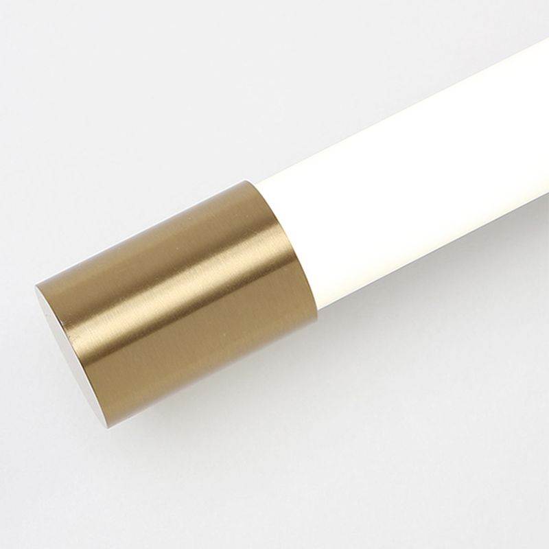 Gold Linear LED Wall Lamp in Modern Concise Style Aluminium Wall Light with Acrylic Shade